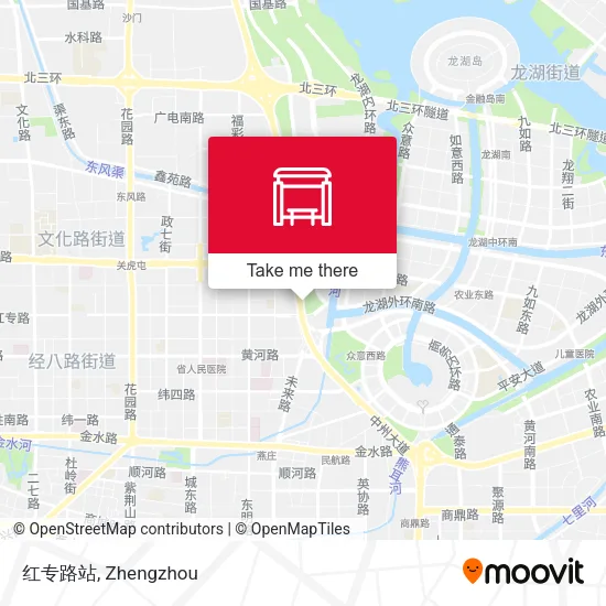 红专路站 map
