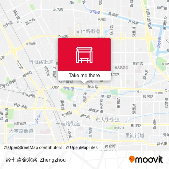 经七路金水路 map
