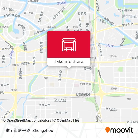 康宁街康平路 map