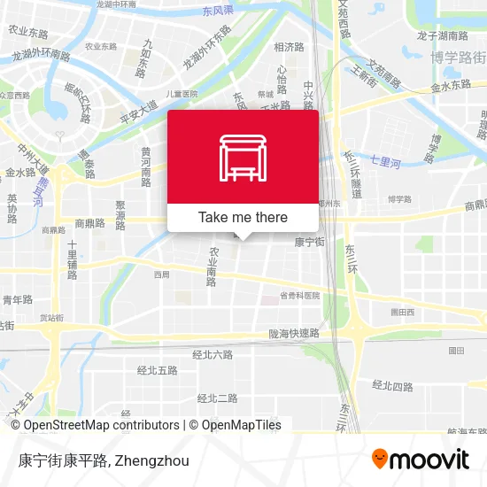 康宁街康平路 map