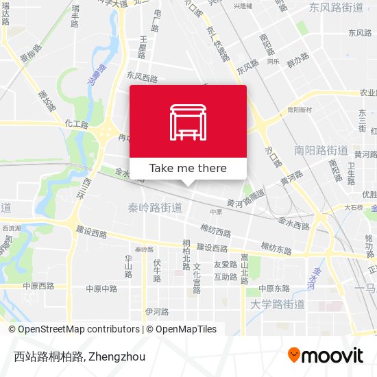 西站路桐柏路 map