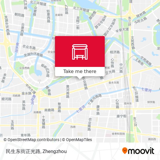 民生东街正光路 map