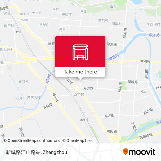 新城路江山路站 map
