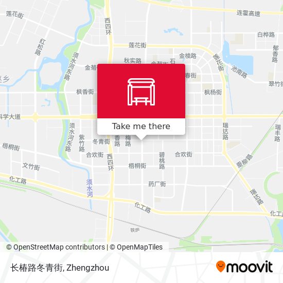 长椿路冬青街 map
