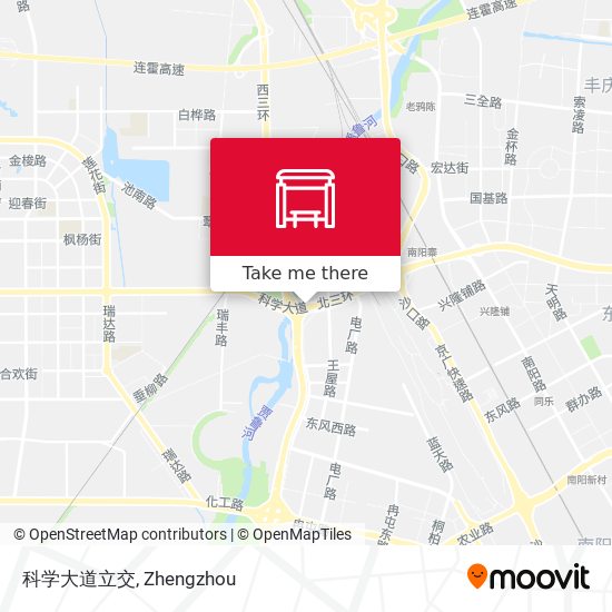 科学大道立交 map