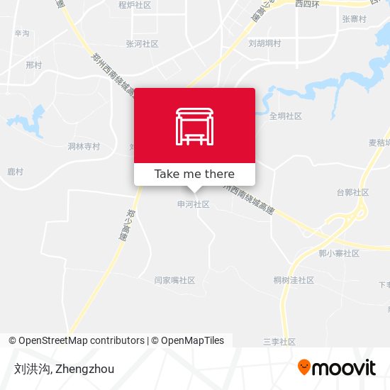 刘洪沟 map