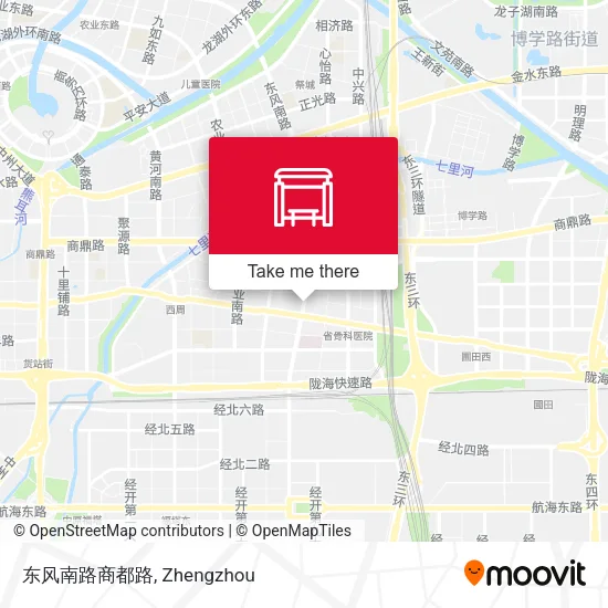 东风南路商都路 map