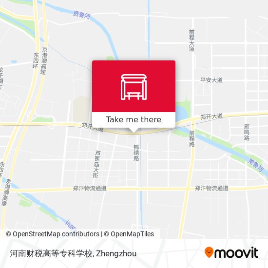 河南财税高等专科学校 map