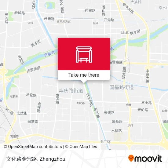 文化路金冠路 map