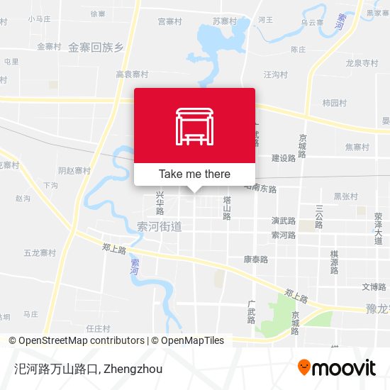 汜河路万山路口 map