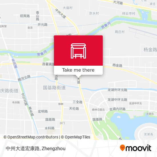 中州大道宏康路 map