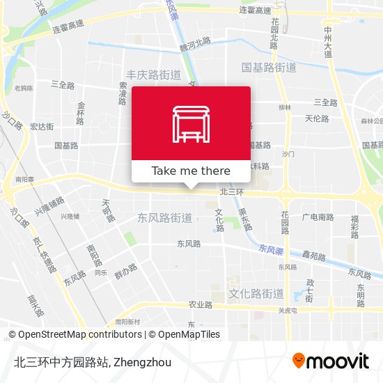 北三环中方园路站 map
