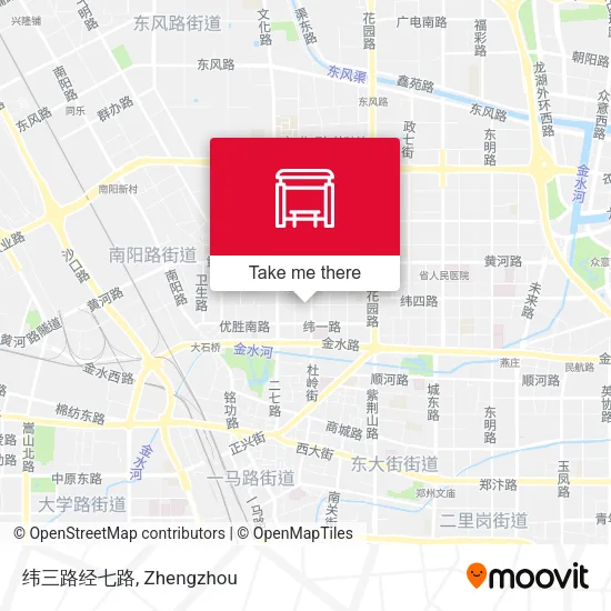 纬三路经七路 map
