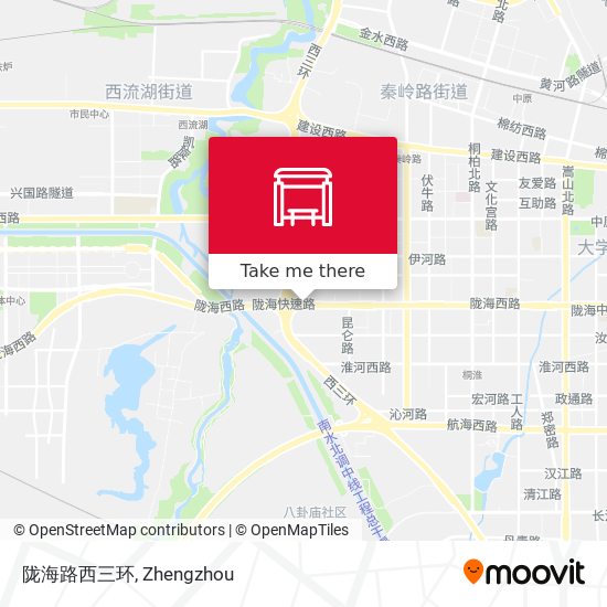 陇海路西三环 map