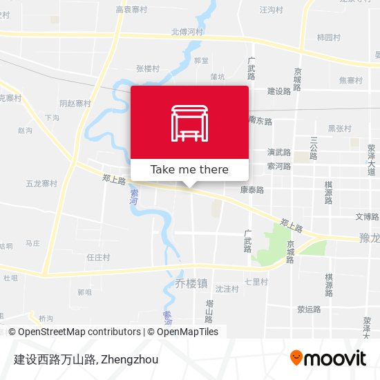 建设西路万山路 map