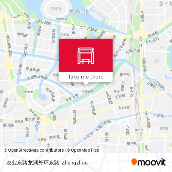 农业东路龙湖外环东路 map