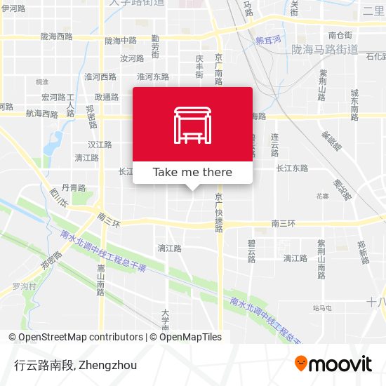 行云路南段 map