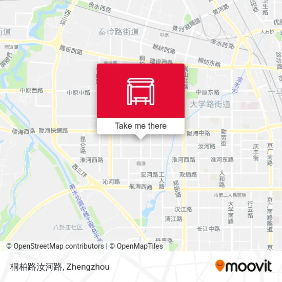 桐柏路汝河路 map