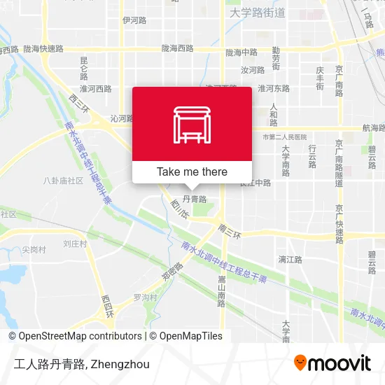 工人路丹青路 map