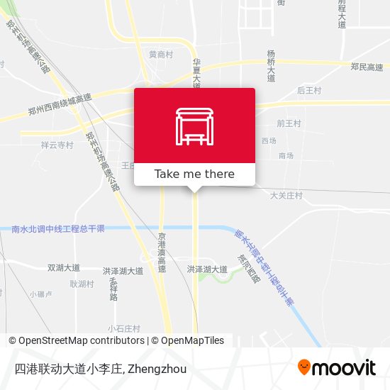 四港联动大道小李庄 map