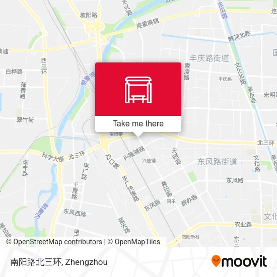 南阳路北三环 map