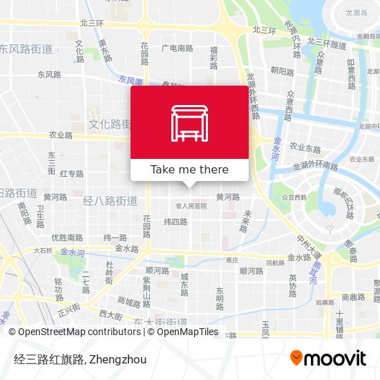 经三路红旗路 map