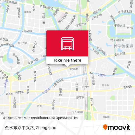 金水东路中兴路 map