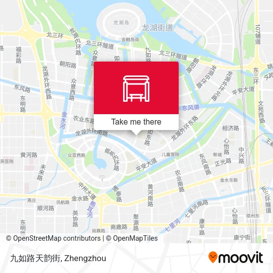 九如路天韵街 map