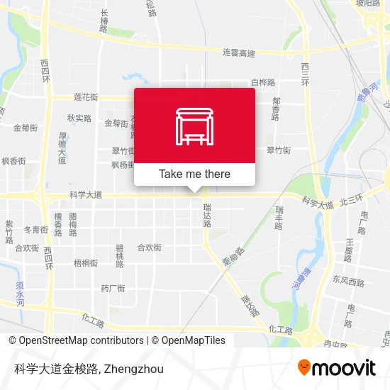 科学大道金梭路 map