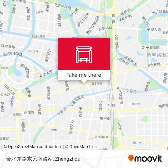 金水东路东风南路站 map