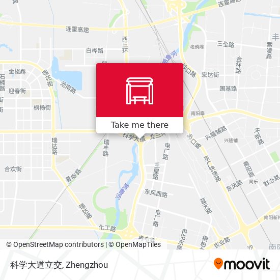 科学大道立交 map