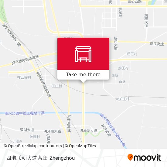 四港联动大道席庄 map