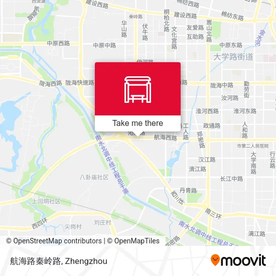航海路秦岭路 map