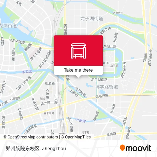 郑州航院东校区 map