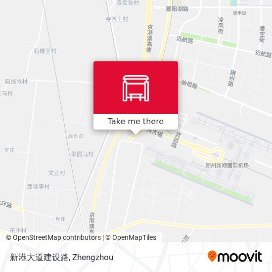 新港大道建设路 map