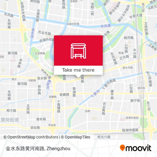 金水东路黄河南路 map