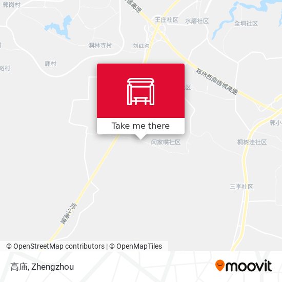 高庙 map
