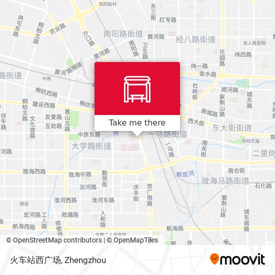 火车站西广场 map