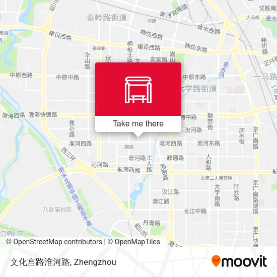 文化宫路淮河路 map