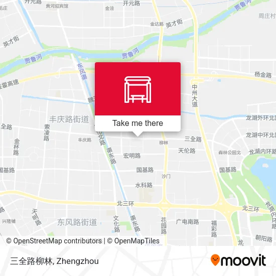 三全路柳林 map