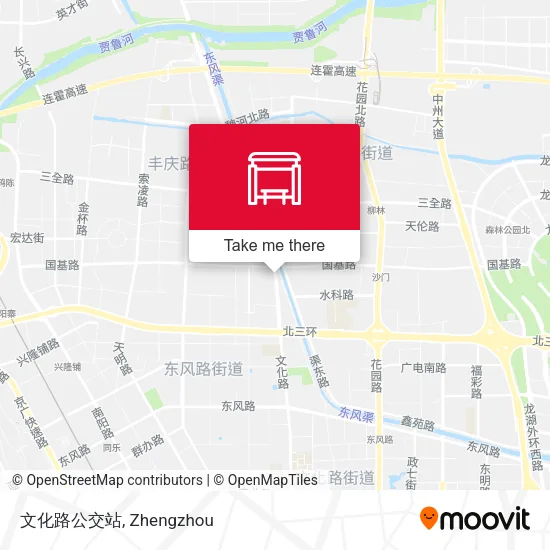 文化路公交站 map