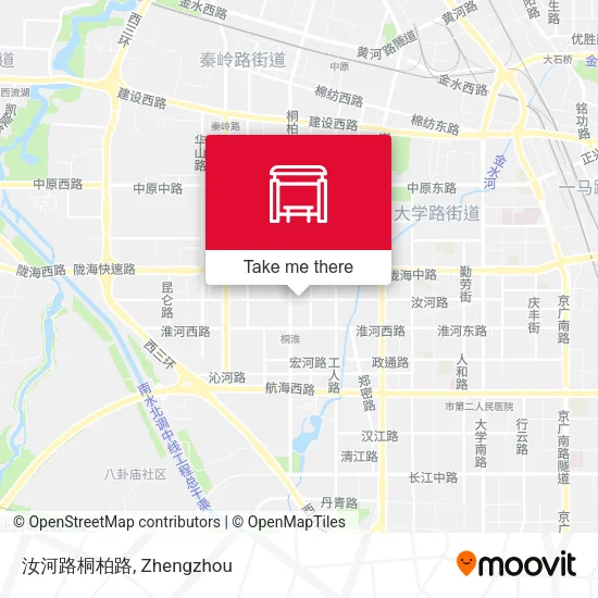 汝河路桐柏路 map