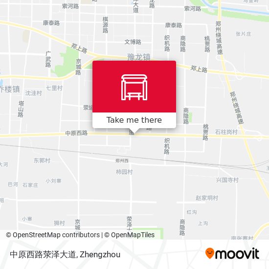 中原西路荥泽大道 map