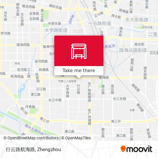 行云路航海路 map