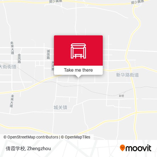 倩霞学校 map