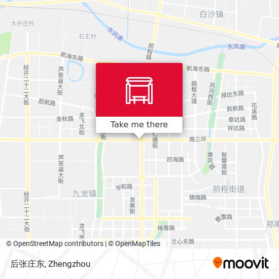 后张庄东 map