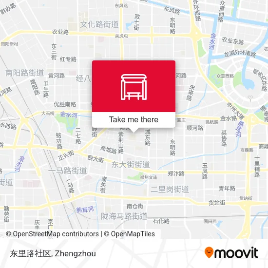 东里路社区 map
