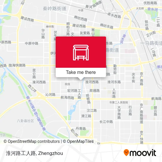 淮河路工人路 map