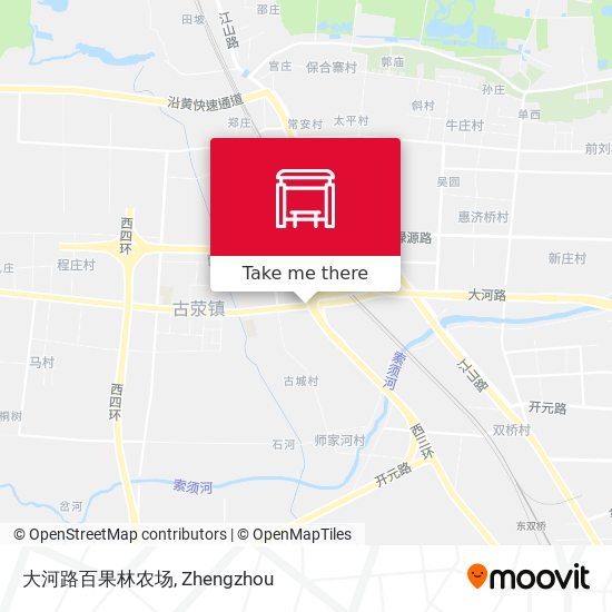 大河路百果林农场 map