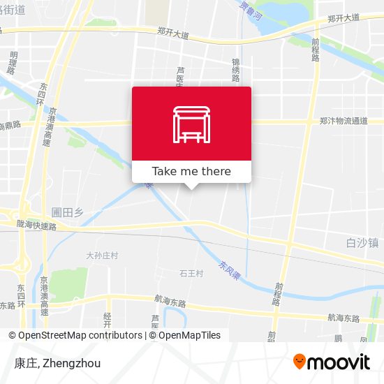 康庄 map